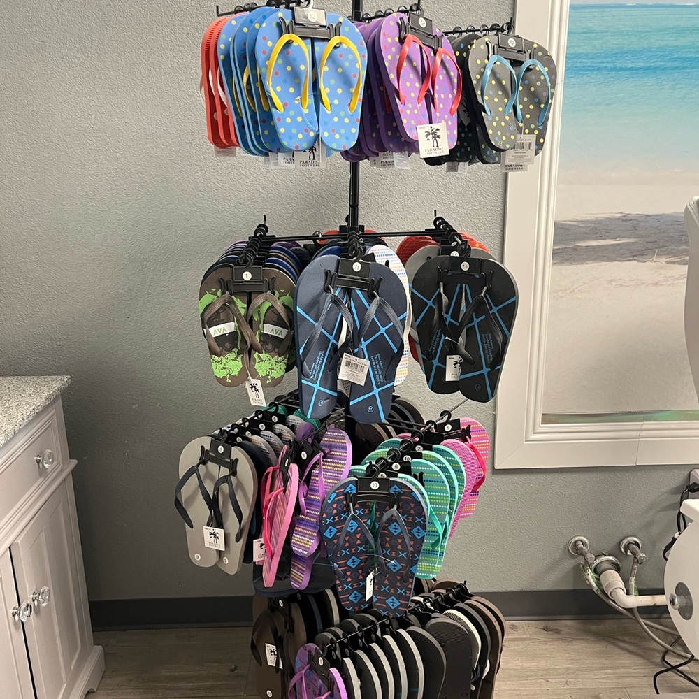 Blue and Pink Summer Sandals Collection